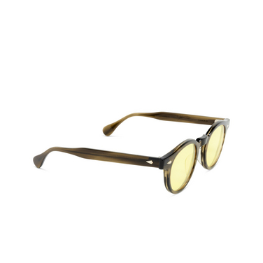 Occhiali da sole Julius Tart Optical HAROLD OLIVE GREEN SASA - tre quarti
