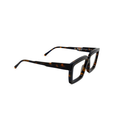 Occhiali da vista Kuboraum K26 HB havana blue - tre quarti