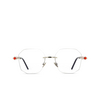 Gafas de sol Kuboraum P57 SUN SI RD silver & burgundy black shine - Miniatura del producto 1/4