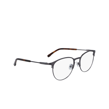 Occhiali da vista Lacoste L2251 033 matte dark gunmetal - tre quarti