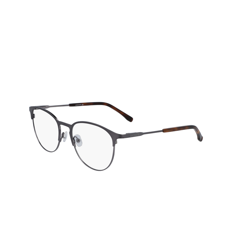 Lacoste L2251 Eyeglasses 033 matte dark gunmetal - 3/4