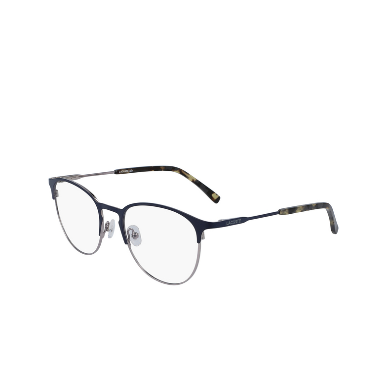Lunettes de vue Lacoste L2251 424 matte blue - 3/4