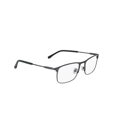 Lacoste L2252 Korrektionsbrillen 033 gunmetal / army green - Dreiviertelansicht