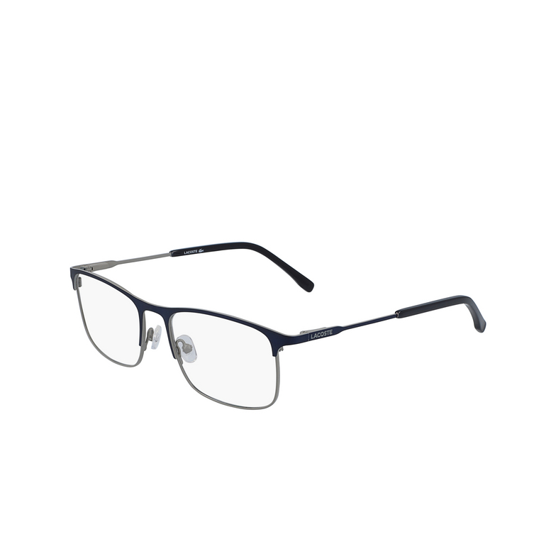 Lacoste L2252 Korrektionsbrillen 424 matte blue / grey - 3/4