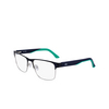 Lacoste L2291 Eyeglasses 414 navy blue - product thumbnail 3/4