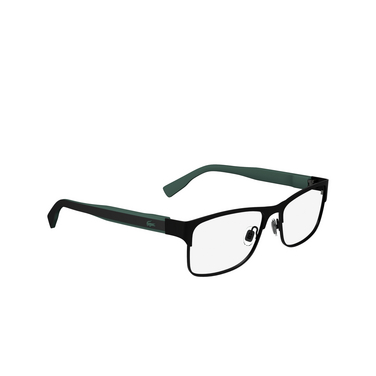 Lacoste L2294 Korrektionsbrillen 002 matte black - Dreiviertelansicht