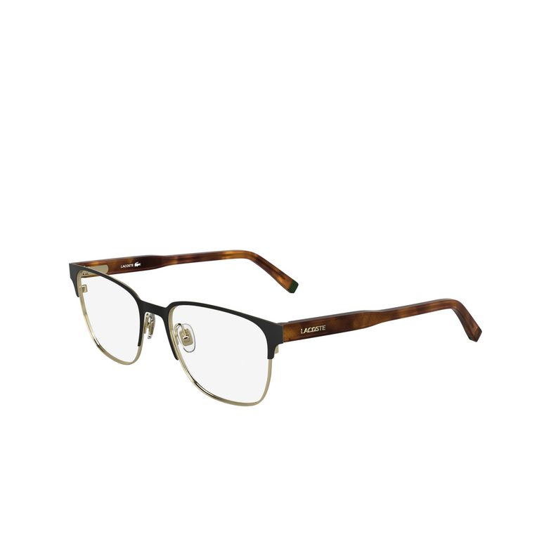 Lacoste L2304 Eyeglasses 001 black - 3/4