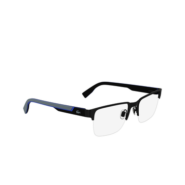Lacoste L2305 Korrektionsbrillen 001 black - Dreiviertelansicht