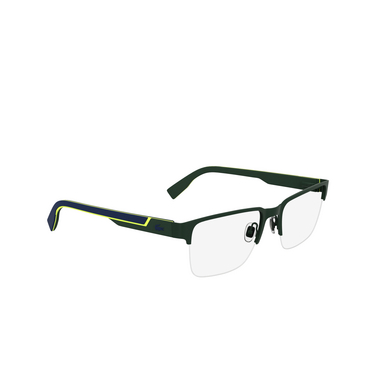 Lacoste L2305 Korrektionsbrillen 301 green - Dreiviertelansicht