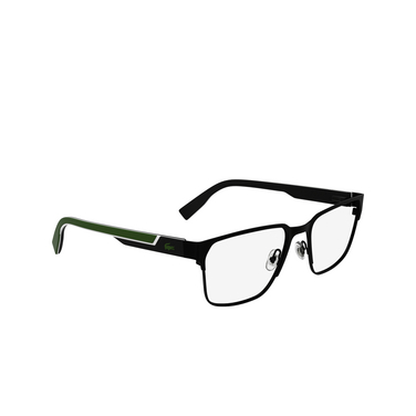 Lacoste L2306 Eyeglasses 002 matte black - three-quarters view