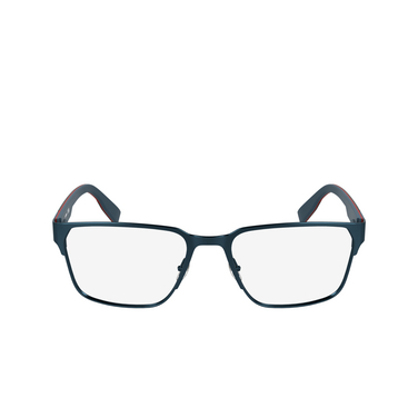 Lunettes de vue Lacoste L2306 424 matte blue - Vue de face