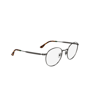 Gafas graduadas Lacoste L2308 035 dark gunmetal - Vista tres cuartos