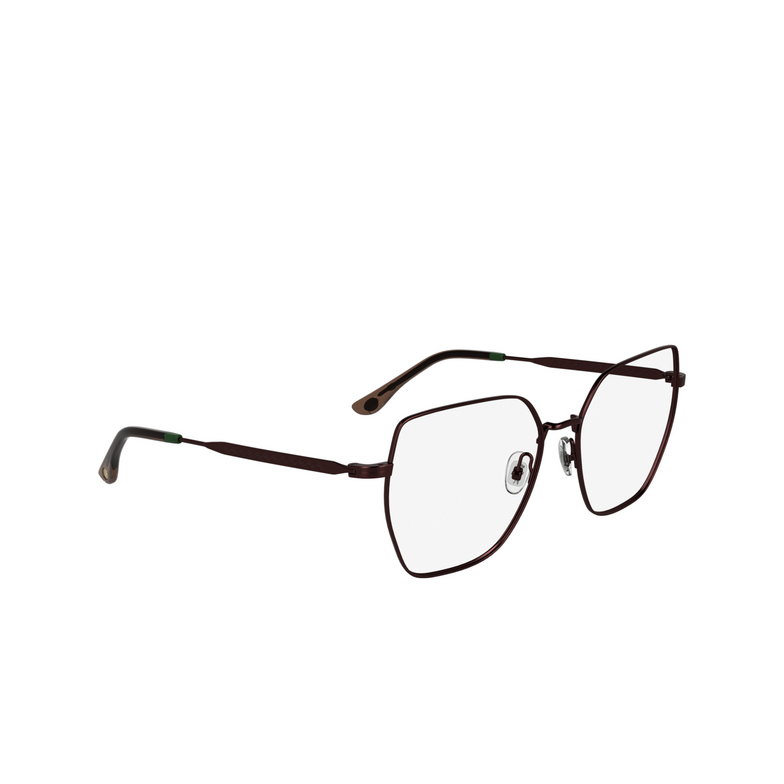 Gafas graduadas Lacoste L2309 601 matte burgundy - 2/3