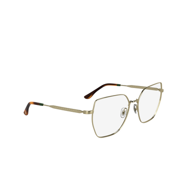 Lunettes de vue Lacoste L2309 714 gold - Vue trois quarts