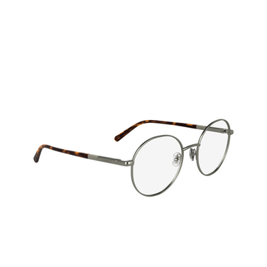 Lunettes de vue Lacoste L2310 038 matte light gunmetal - Vue trois quarts