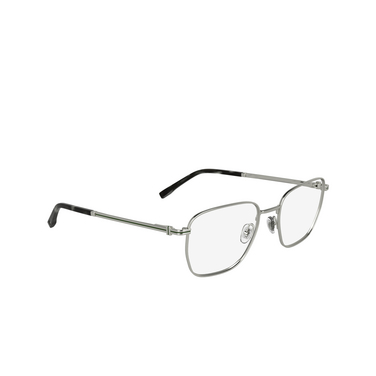 Lunettes de vue Lacoste L2311 040 matte silver - Vue trois quarts