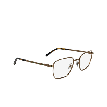 Lunettes de vue Lacoste L2311 750 amber gold - Vue trois quarts