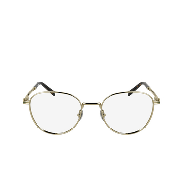 Lunettes de vue Lacoste L2312 714 matte gold - Vue de face