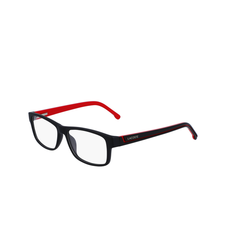 Occhiali da vista Lacoste L2707 004 matte black / red - 3/4