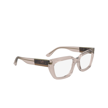 Lacoste L2934 Eyeglasses 272 transparent nude - three-quarters view