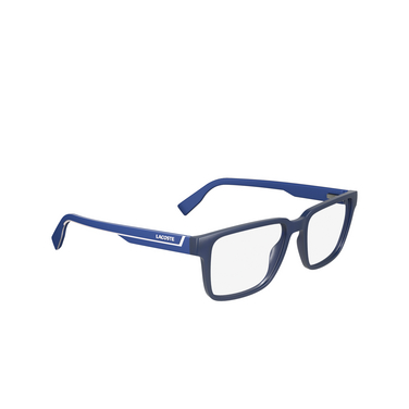 Occhiali da vista Lacoste L2936 424 matte blue - tre quarti
