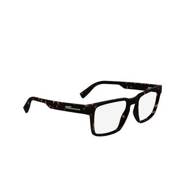 Lacoste L2948 Eyeglasses 214 havana - three-quarters view