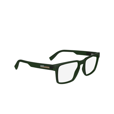 Lunettes de vue Lacoste L2948 301 transparent green - Vue trois quarts