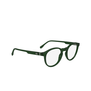 Occhiali da vista Lacoste L2950 301 transparent green - tre quarti