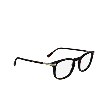 Occhiali da vista Lacoste L2954 230 dark havana - tre quarti