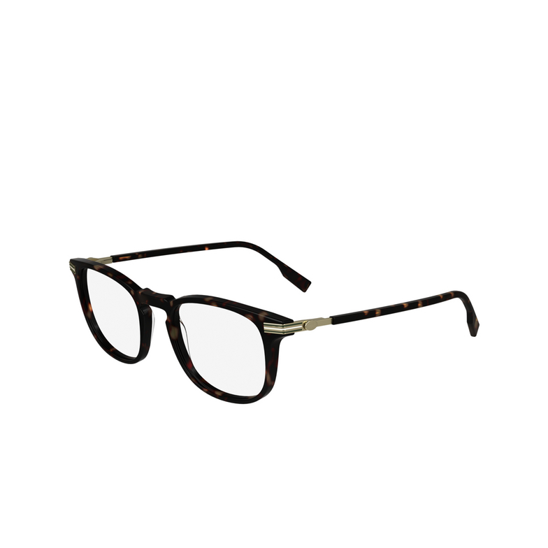 Occhiali da vista Lacoste L2954 230 dark havana - 3/4