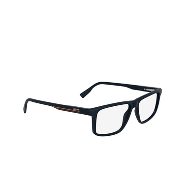 Occhiali da vista Lacoste L2959 424 matte blue - tre quarti