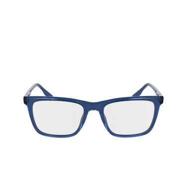 Lunettes de vue Lacoste L2960 410 transparent blue - Vue de face