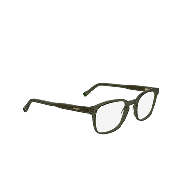 Lacoste L2964 Korrektionsbrillen 275 transparent khaki - Dreiviertelansicht