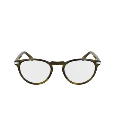 Lunettes de vue Lacoste L2966 275 striped khaki - Vue de face