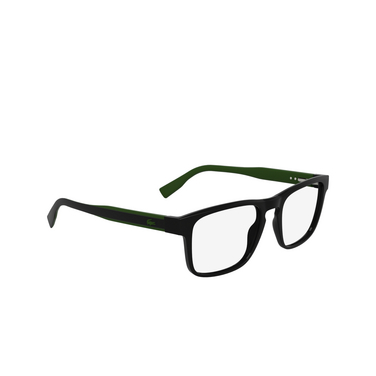 Lacoste L2972 Eyeglasses 001 black - three-quarters view