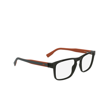 Lacoste L2972 Eyeglasses 035 transparent grey - three-quarters view