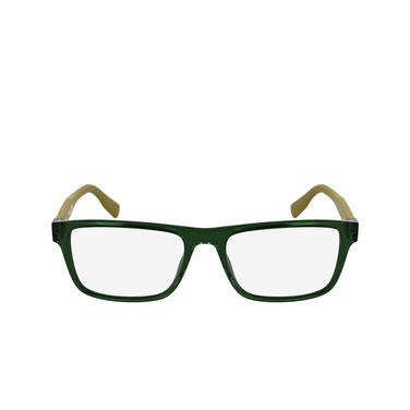 Lunettes de vue Lacoste L2973 301 transparent green - Vue de face