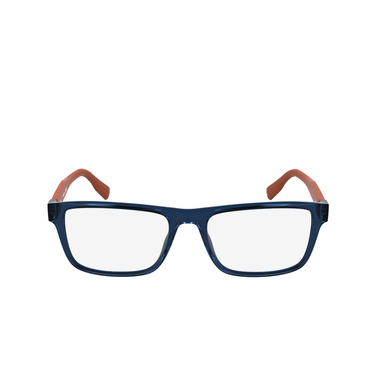 Lunettes de vue Lacoste L2973 410 transparent blue - Vue de face