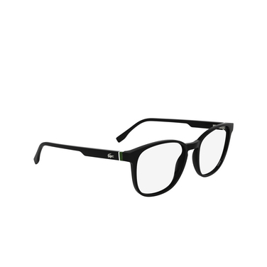 Lacoste L2975 Eyeglasses 001 black - three-quarters view