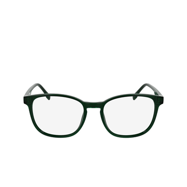 Lunettes de vue Lacoste L2975 301 transparent green - Vue de face