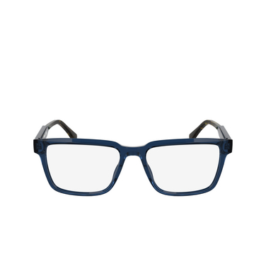 Lacoste L2976 Eyeglasses 410 transparent blue - front view