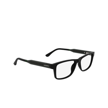 Lacoste L2977 Eyeglasses 001 black - three-quarters view