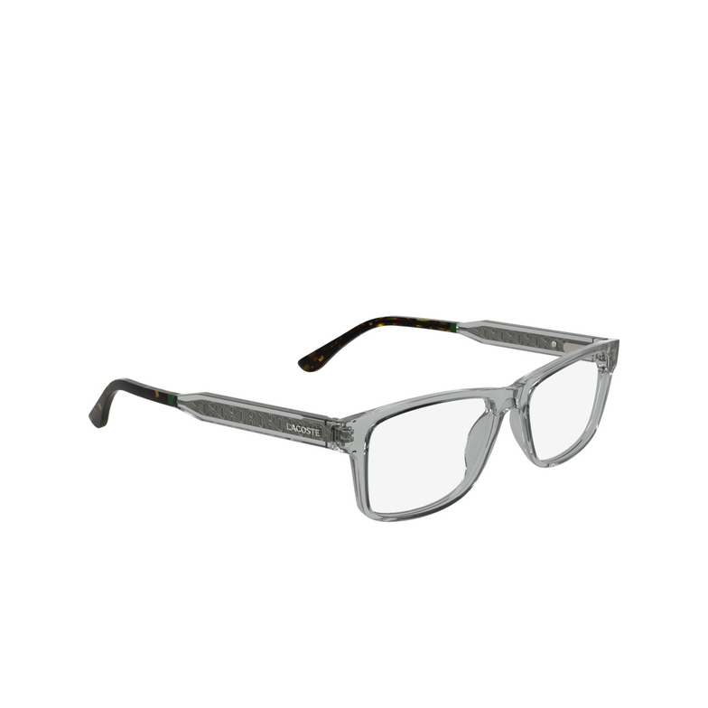 Lacoste L2977 Eyeglasses 035 transparent grey - 2/3