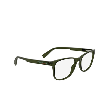 Occhiali da vista Lacoste L2979 275 transparent khaki - tre quarti