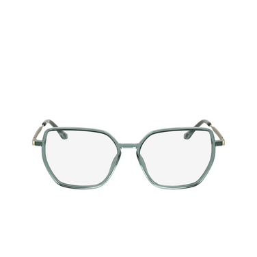 Lunettes de vue Lacoste L2981 400 transparent azure - Vue de face