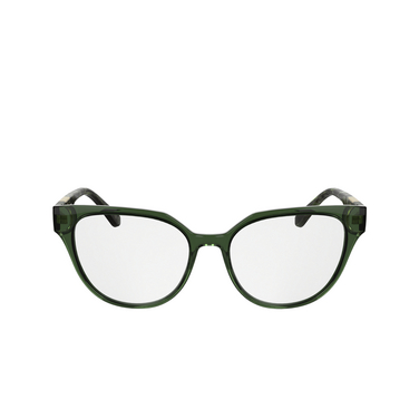 Lunettes de vue Lacoste L2982 301 transparent green - Vue de face