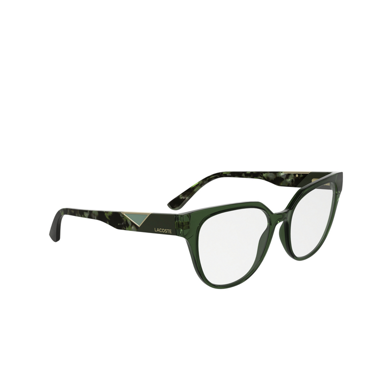 Lunettes de vue Lacoste L2982 301 transparent green - 2/3