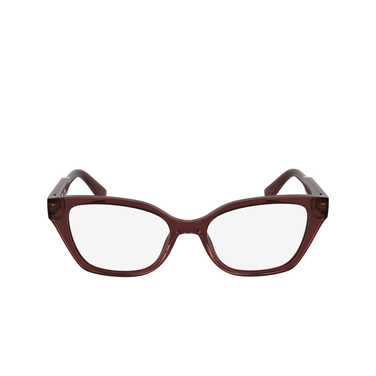 Lacoste L2983 Eyeglasses 601 transparent burgundy - front view