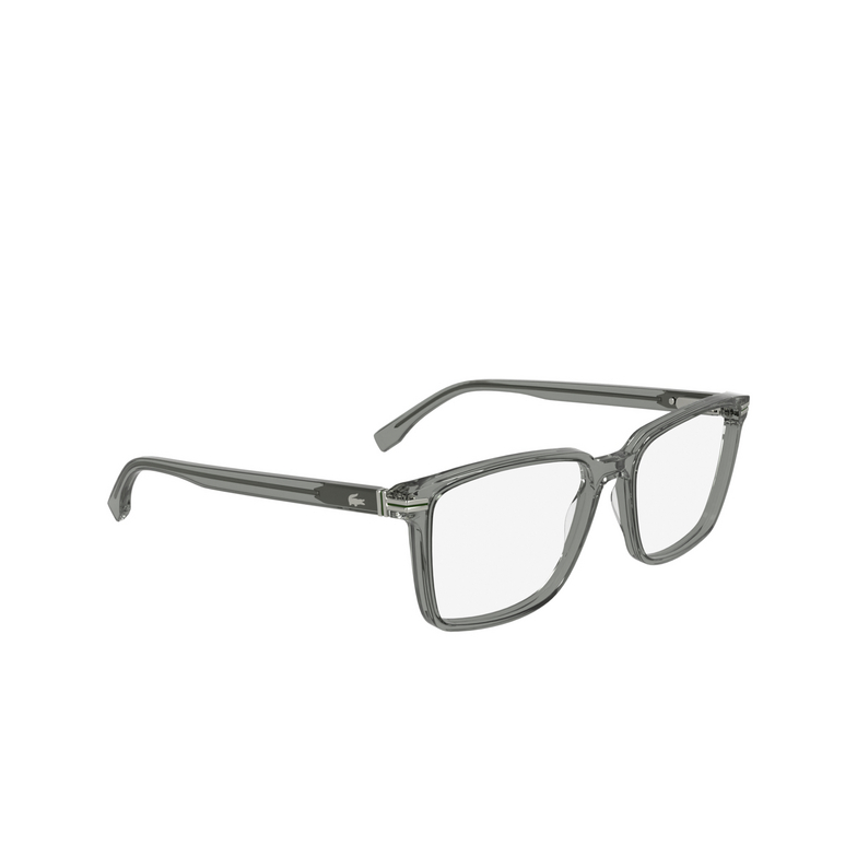 Lunettes de vue Lacoste L2986 035 transparent grey - 2/3