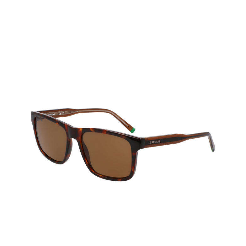 Lacoste L6025S Sunglasses 219 havana brown - 3/4